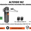 ALTO100 1KZ - sada pákového pohonu NiceHome pro jednokřídlou bránu